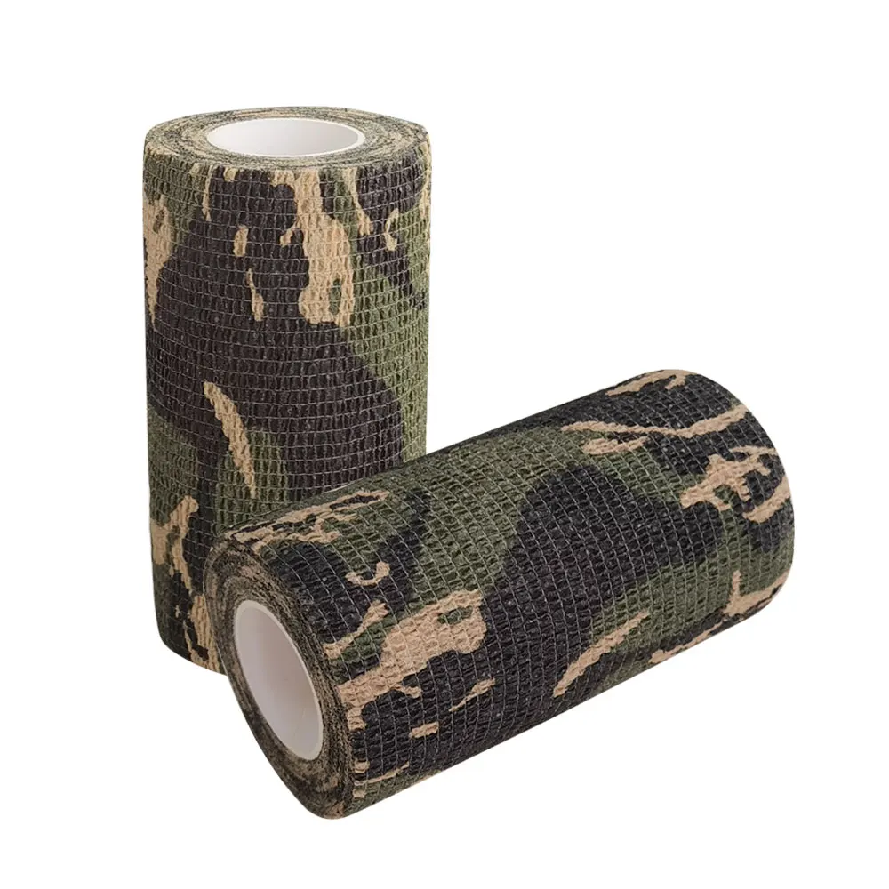 

2021 Hot sale Outdoor Hunting Gun Wrap Bandage, Camouflage/green-dog/yellow-smile/pink-cat/blue-tortoise/