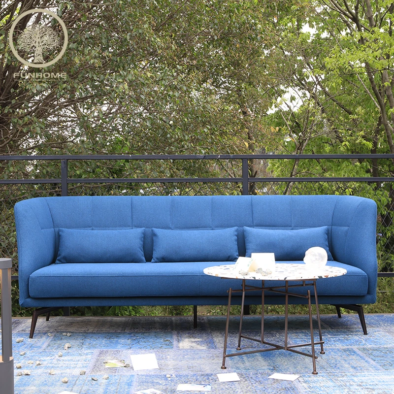 

designer furniture fabric velvet l shape sofa sofa set designs, Blue