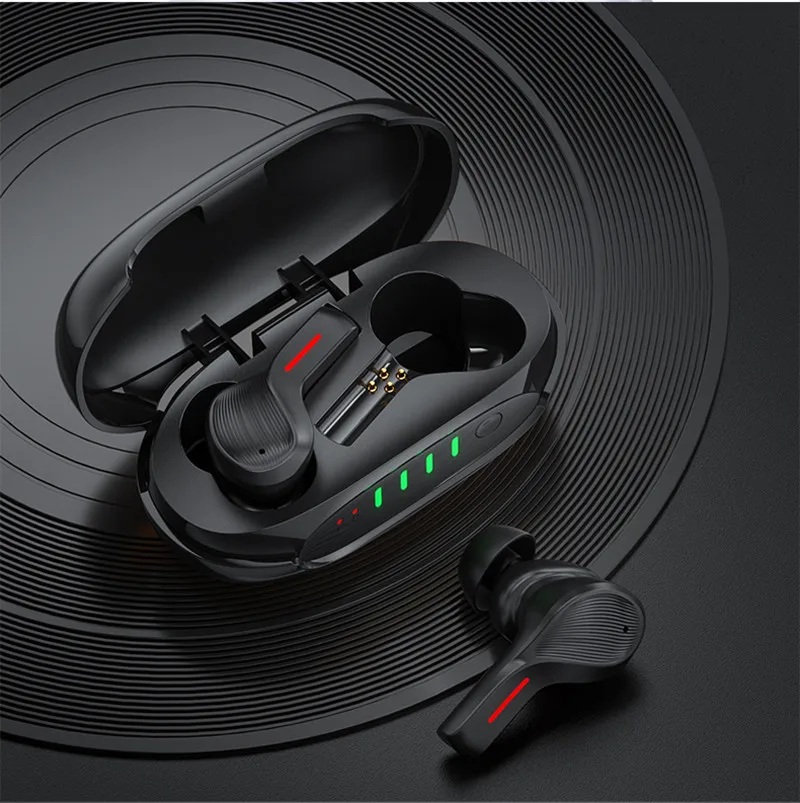 

2021 New Product Amazon Hot sale S9 wireless earphone Sports waterproof TWS earbud charging case wireless headphone