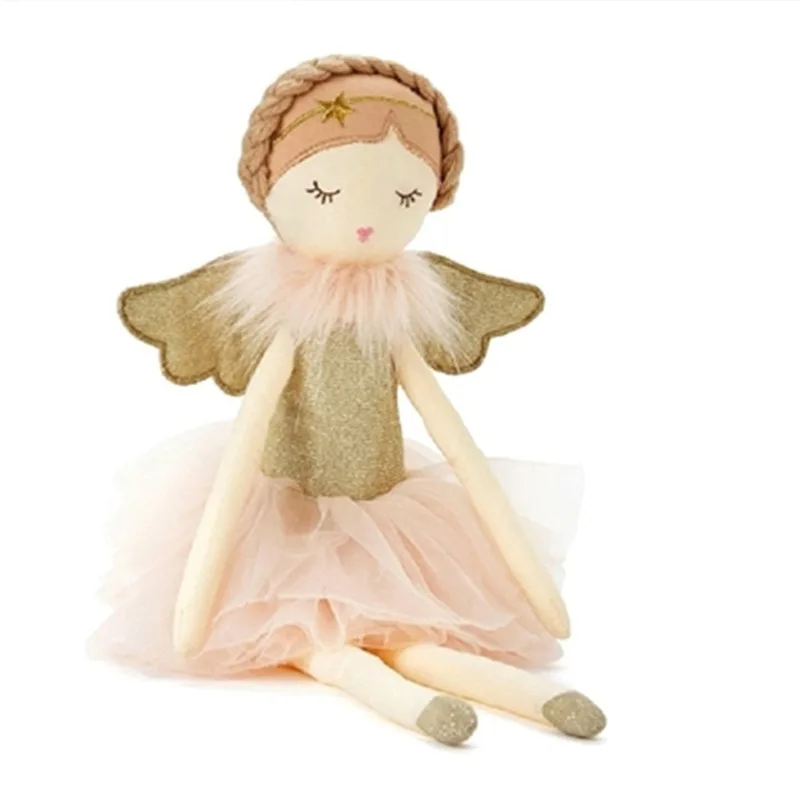

Plush Ballerina Doll Set Ballet Princess Girl Doll Room Decor Soft Baby Toy