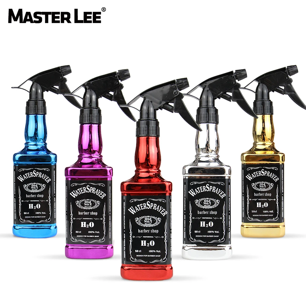 

Masterlee new product professional barber bottle spray bottle for 500 ml, Mix color