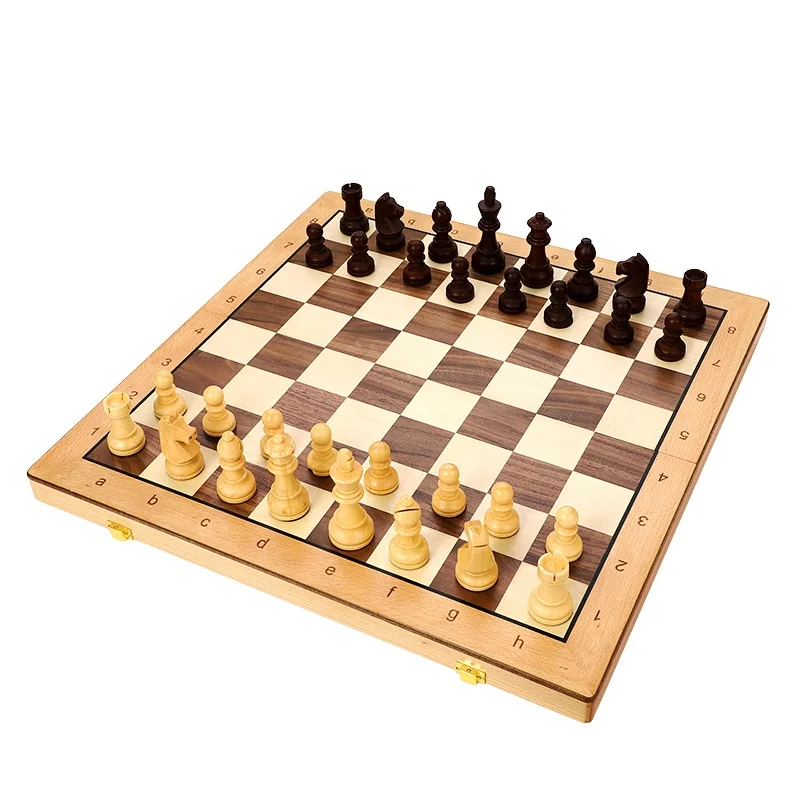 

Handmade Portable Travel Chess Board Game Sets, Customized