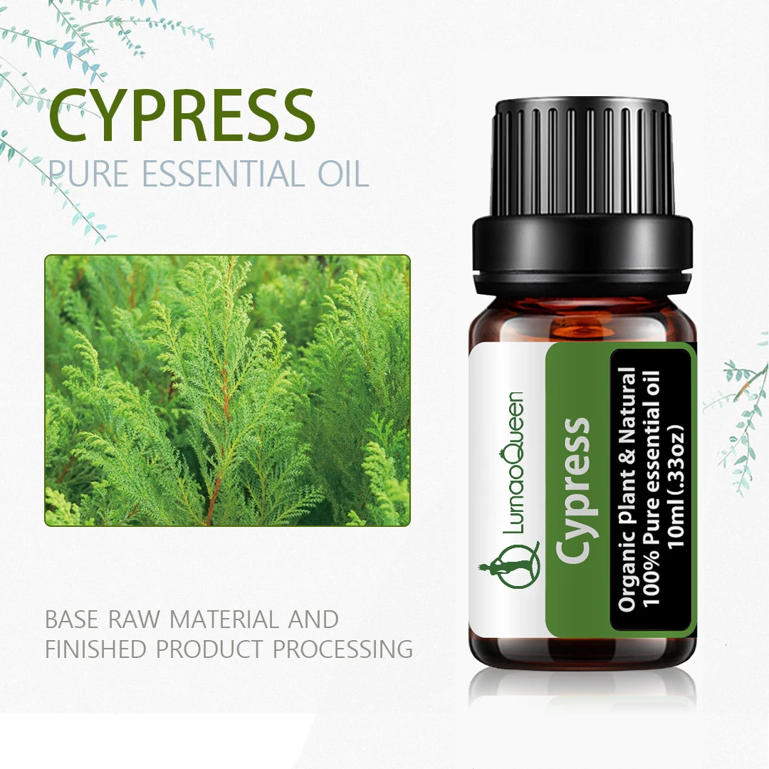 

100% Pure Cypress Natural Oil Wholesale Oil for Office/House/Spa-massage/bath Cosmetic Oil for Skin Care