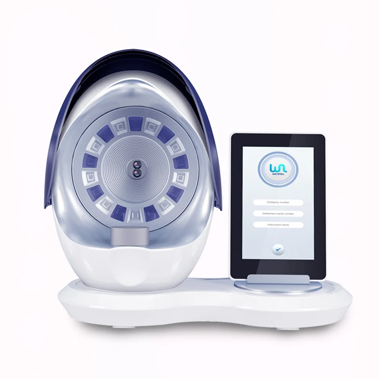 

Newest 3D smart facial Skin Diagnostic face scanner tester for beauty salon skin analyzer machine