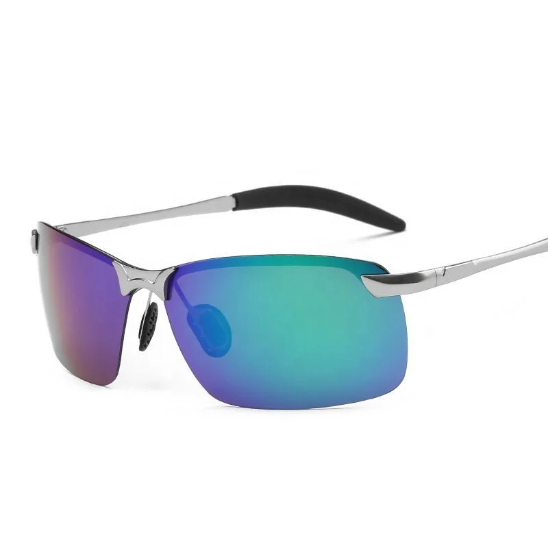 

2020 New Style Men Day and Night Driving Mirror Lenses Polarized Sports Sunglasses, Custom colors