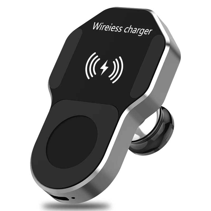 

Aomago Smart Phone Holder Stand Charger 15W Magnetic Wireless Car Charger