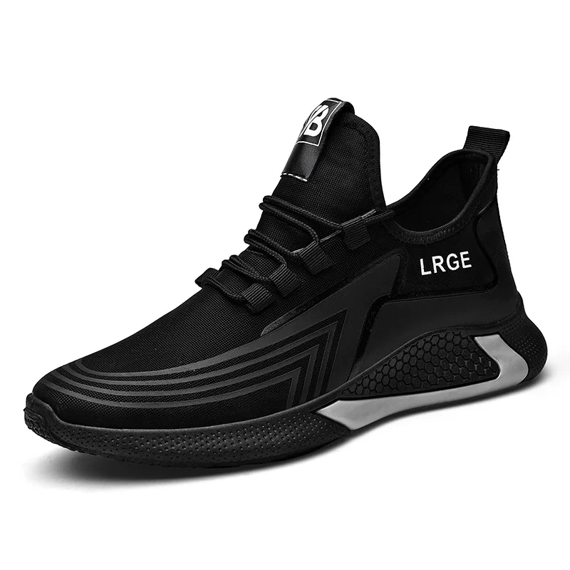 

Cheap Wholesale New Men's Breathable Sports Shoes Korean Fashion Casual Running Shoes, 3 colors