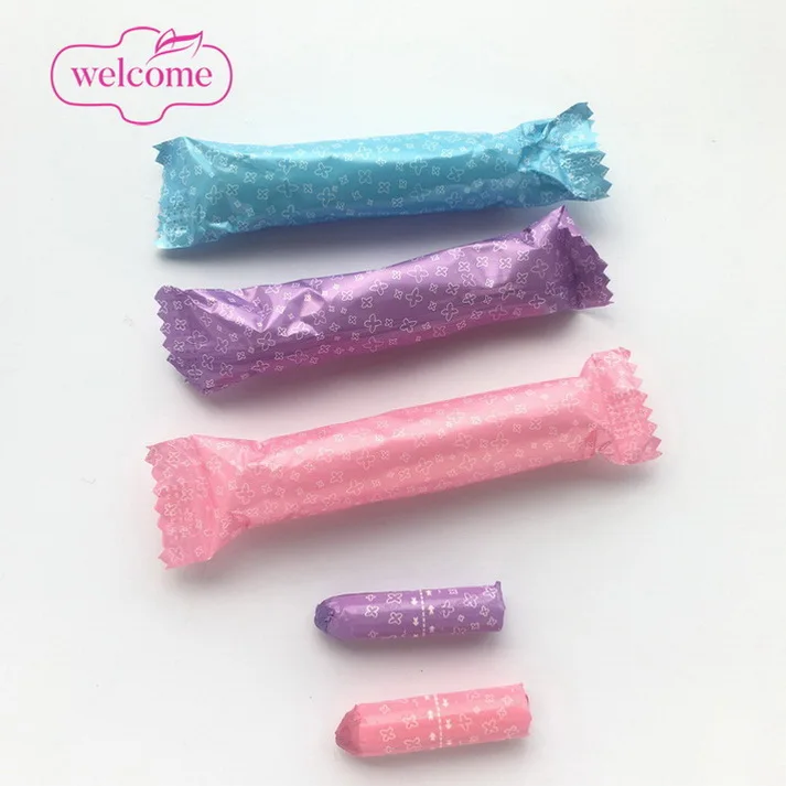 

Chlorine Free Unscented Feminine Care Health Tampon Breathable Hypoallergenic Sterile Bio Tempons Organic Cotton Tampons