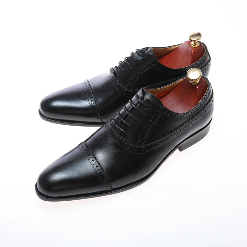 mens leather shoes high heel
