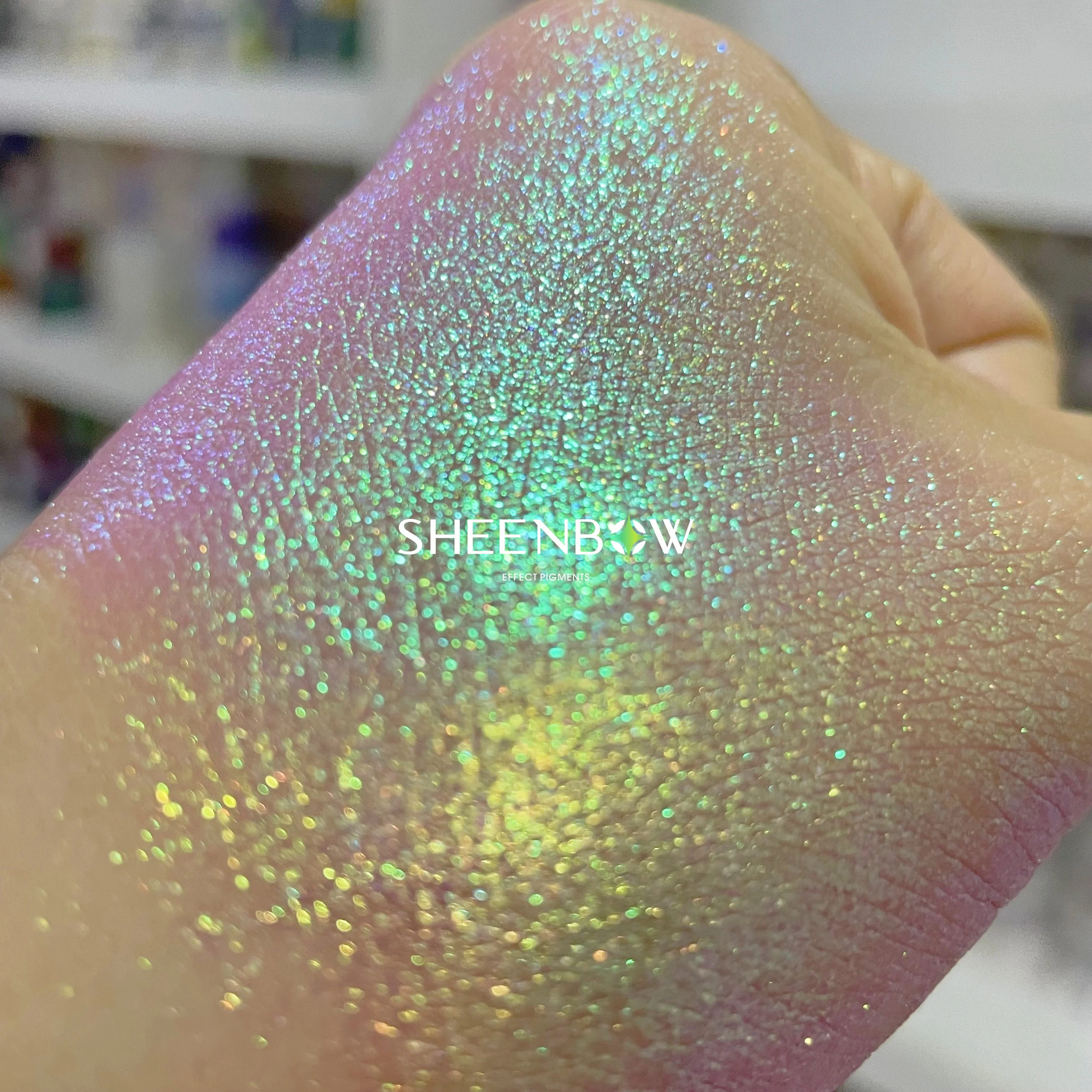 

Dazzling Aurora pigment Private Label Aurora Cosmetic Pigment, Loose Pigment for Eyeshadow