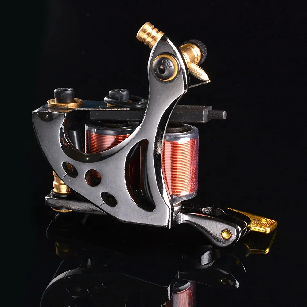 
Hand Made Top Quality Iron Professional Tattoo Long neelde coil machine Liner shading 