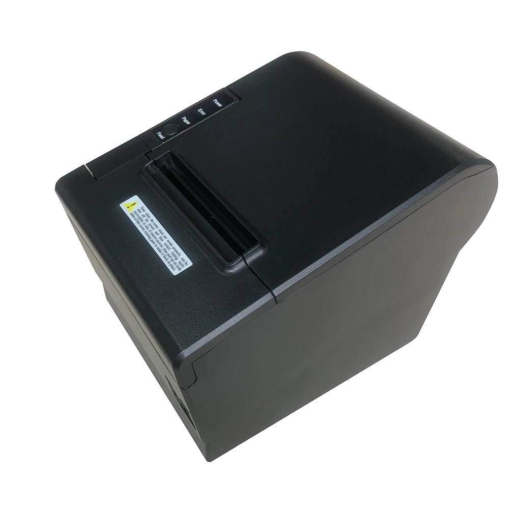 

80mm thermal receipt printer auto cutter 3 inch Hot sales Direct POS TCK80 POS80, Black