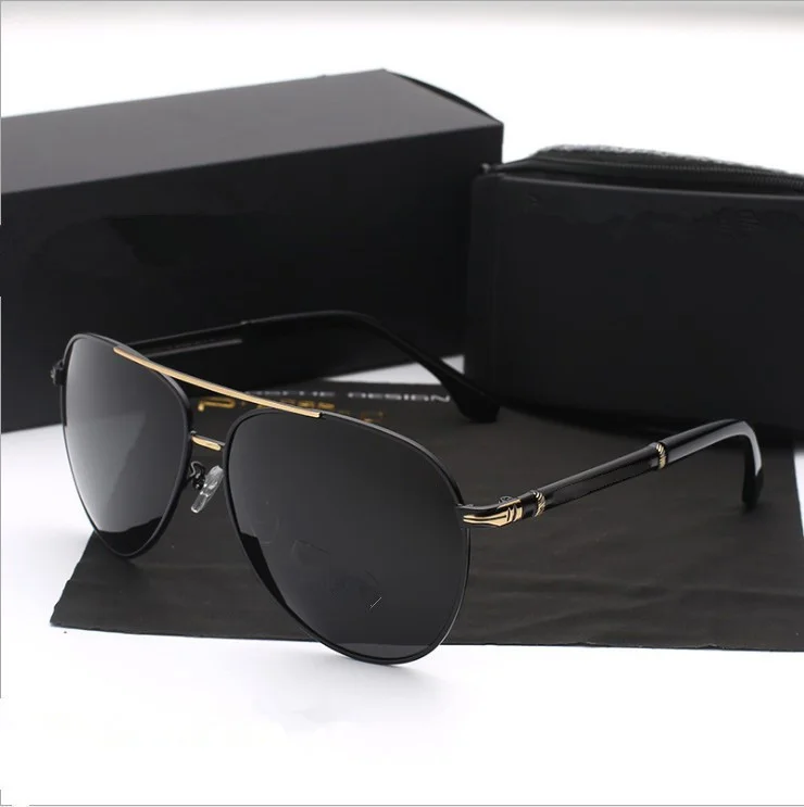 

Newest Luxury Designer Famous Brands Classic Sun Glasses High End Men Driving Polarized Sunglasses