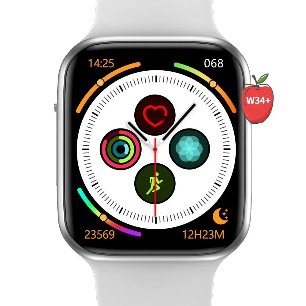 

W34+ smart watch with music player fitness sport Support Android and for iphones w34 plus smart watch