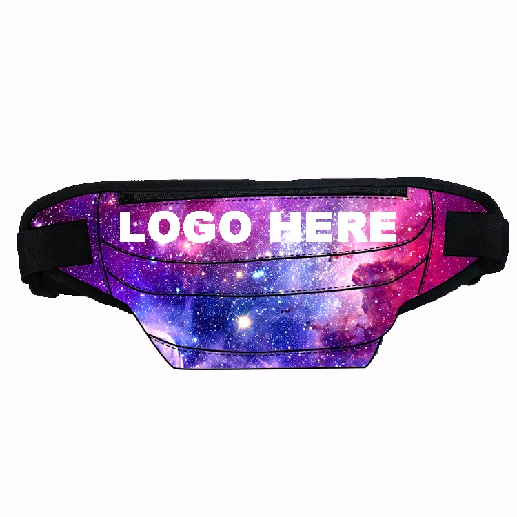 

Sublimation transparent fanny pack wholesale speaker shiny, Customized