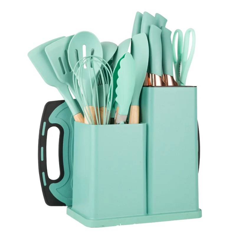 

Kitchenware Set 19piece Shovel Fork Knife Set Kitchenware Kitkitchen Ware Home