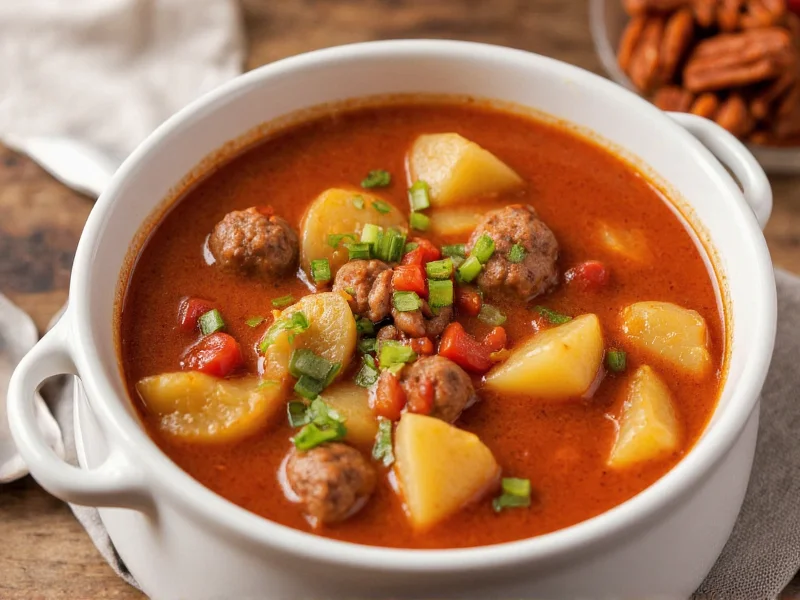 Simple Potato and Hamburger Soup Recipe | Classic Comfort Food