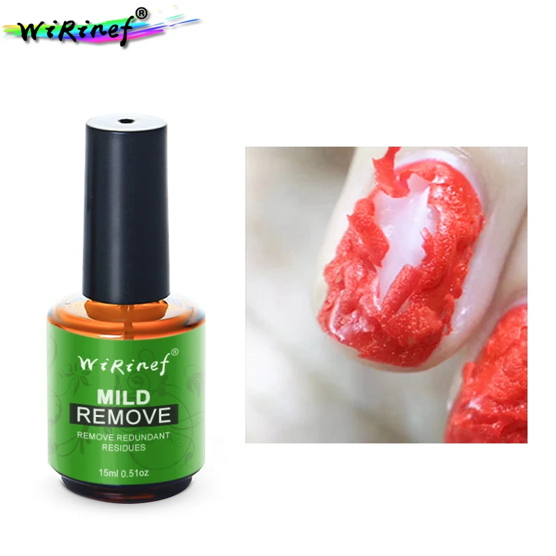 

Magic nail polish remover that quickly and easily removes nail gel in 3-5 minutes, Milky