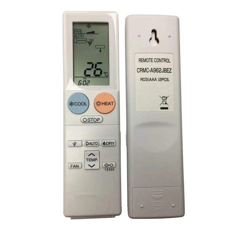 

AC Remote Control Replacement for BOSCHH CRMC-A962JBEZ Air Conditioner
