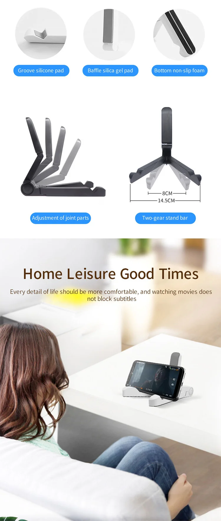 Wholesale Phone Accessories Mobile Phone Holder Tablet Stand Support For Tablet And Smartphone