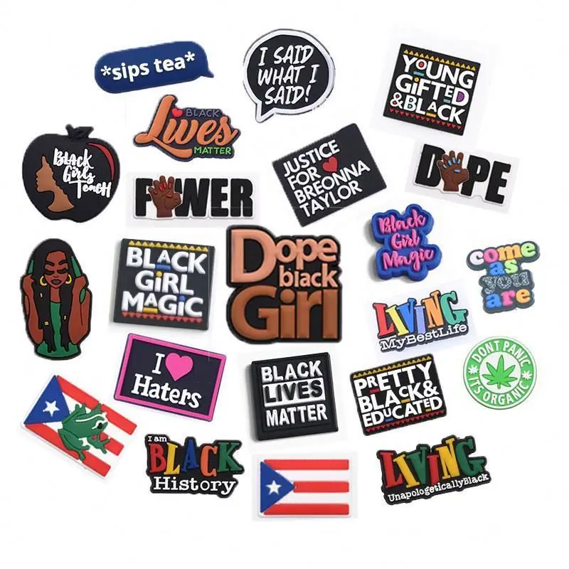 

Accept custom croc shoe charm, As pantone