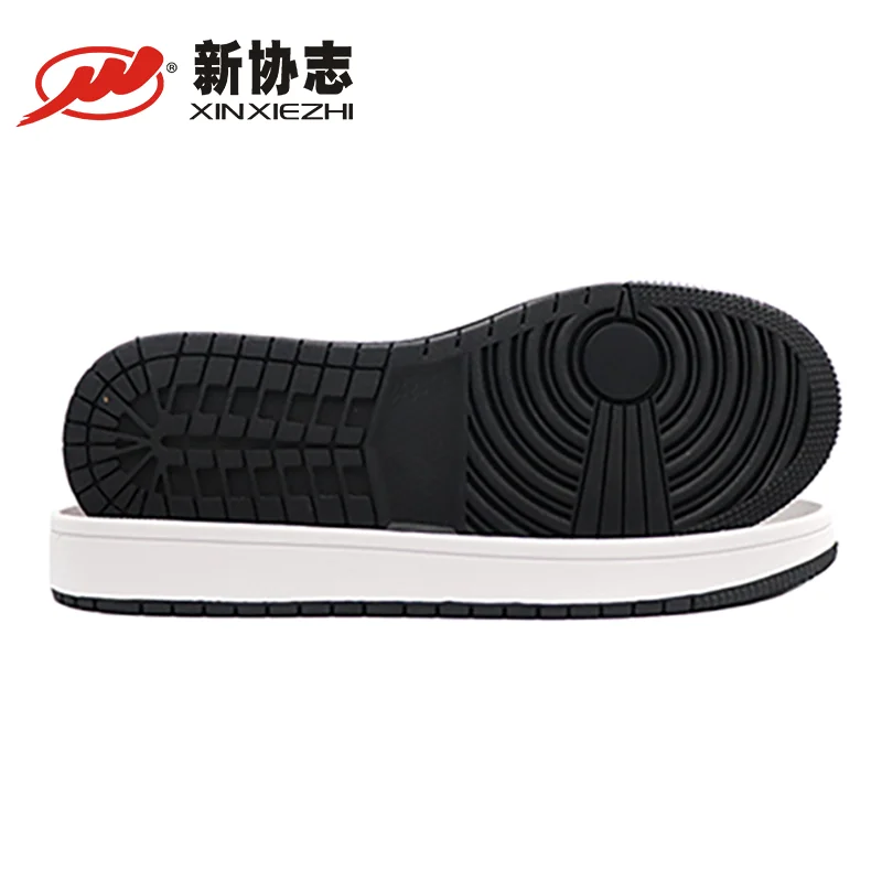 

Xinxiezhi Suela Mens Outsole Anti-slip Eco-friendly Durable Flat Shoe Sole Double Color Sneaker Rubber Soles, Customized