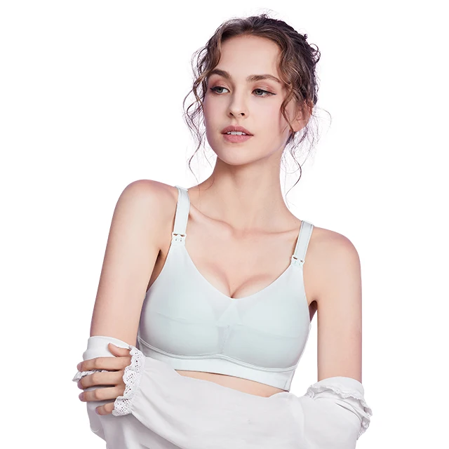 

Wholesale OEM Fashion Design Sleep Breastfeeding Comfortable custom cotton maternity pregnant nursing bra