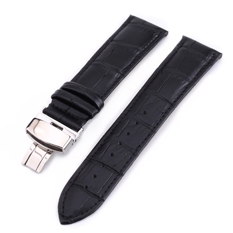 

hot sale watch band width  genuine leather watch strap for sale, Black, black & white stitch, brown, light brown, brown&white stitch