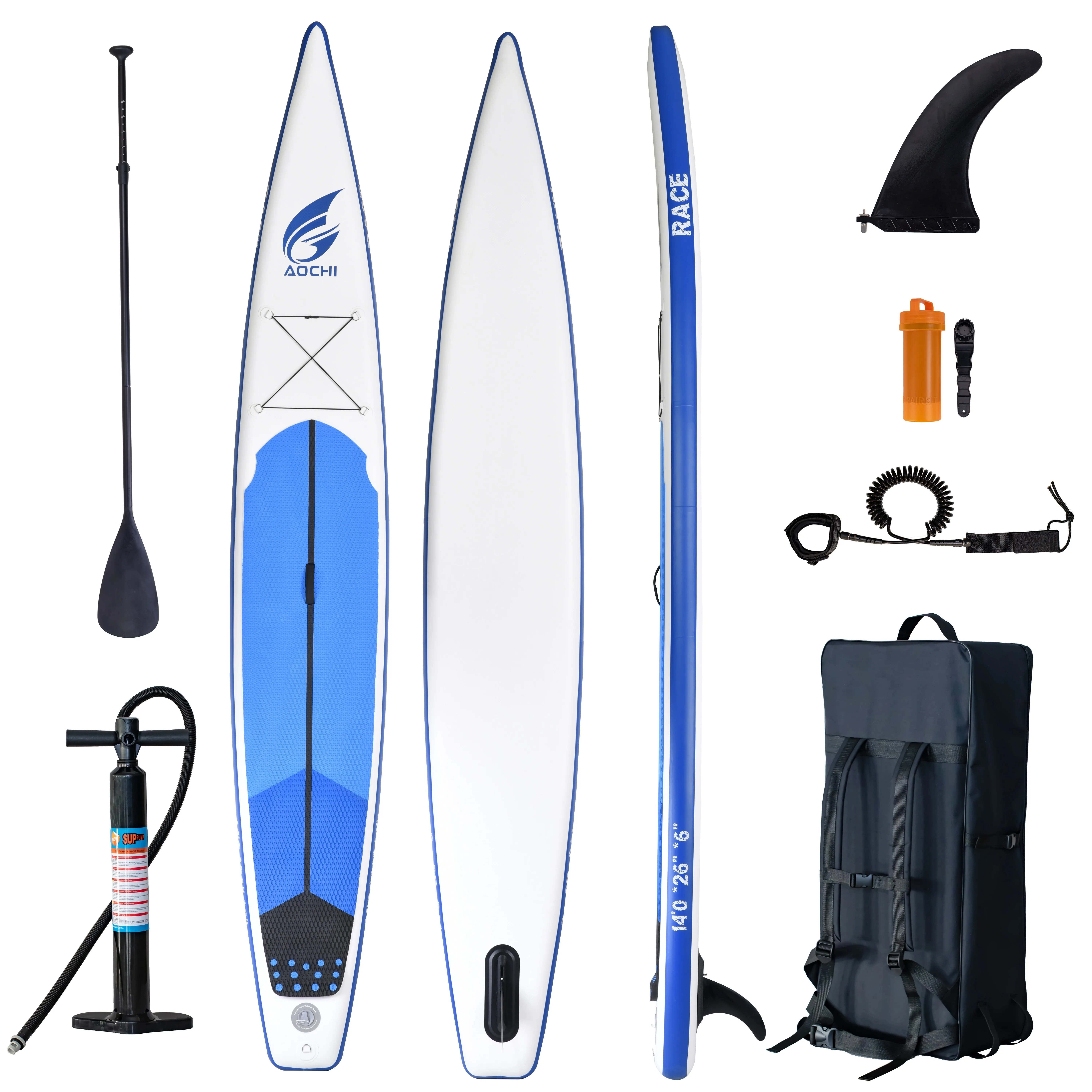 

427cm/14ft 2021 Whosales Sup Inflatable Fshing Stand Up Paddle Board Water Sports Surfboard