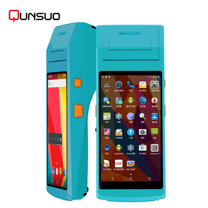 Handheld computer nfc reader android data collector pda mobile terminal