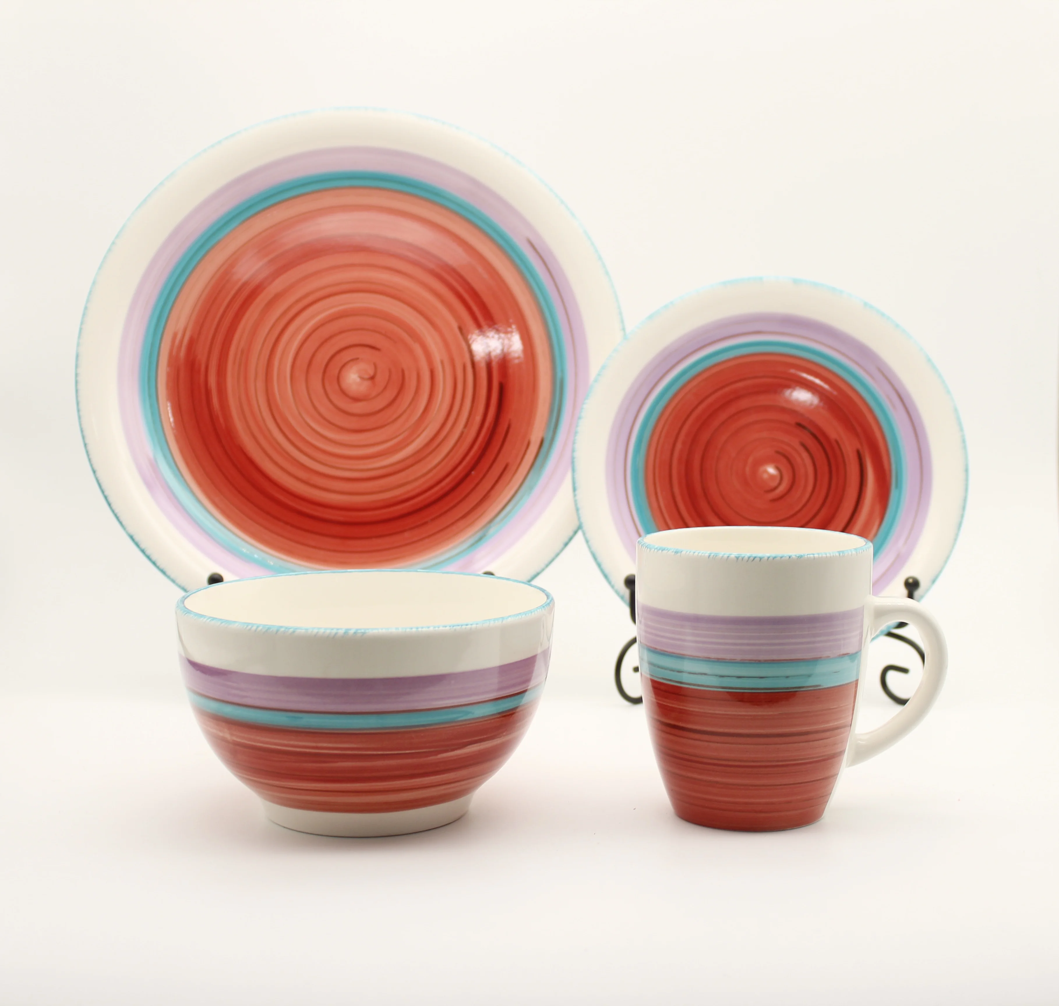 

Wholesale Dinnerware Stoneware Hand Painting Ceramic Malaysia All-season Welcomed Support, Customer colors