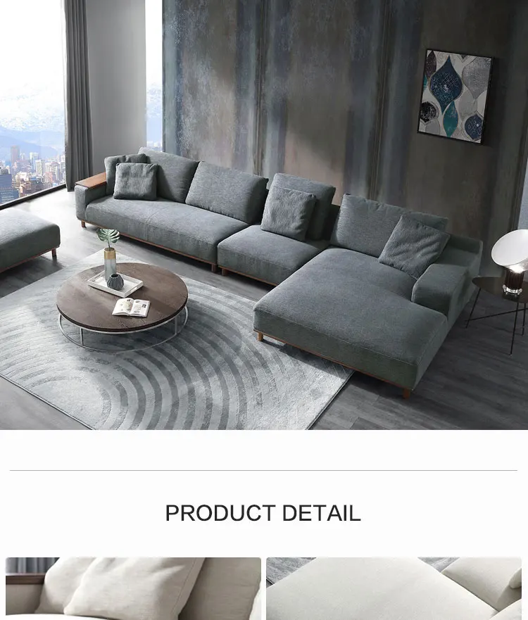 Oversize Navy Blue Black Double 10 Seater Sofa U Shape Set Modern Large Sectional Couch RAC2K