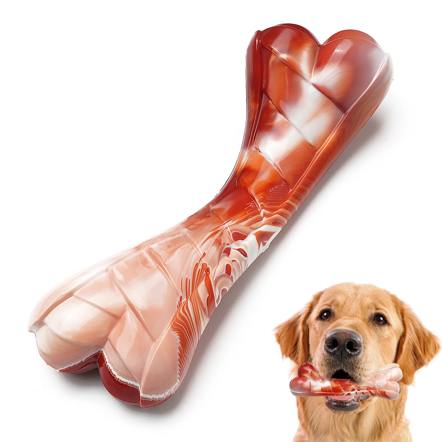 

Mewajump Dog Bone Shape Durable Clean Teeth Environmental Protection Material Small Animal Best Seller Pet Chew Toys