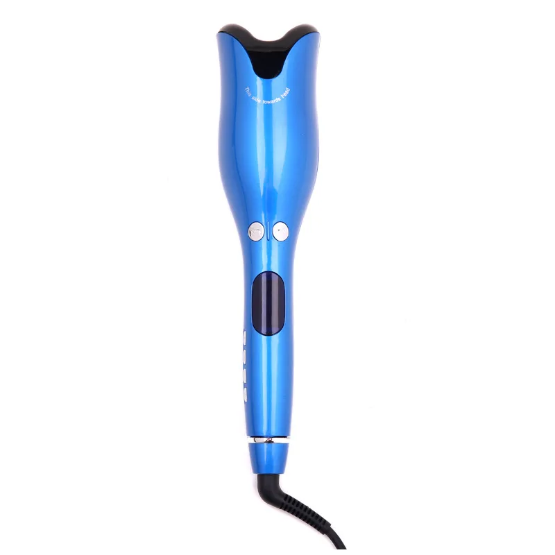 

New coming automatic curling iron air curler air spin ceramic rotating 1 inch hair curler, Black / white / red / blue