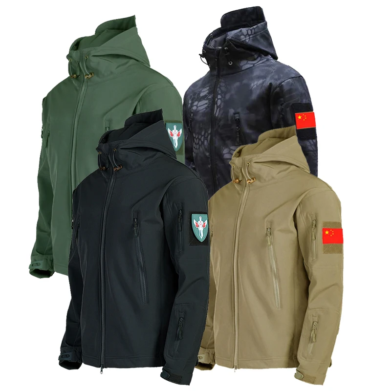 

Winter Men Cotton Casual Plus Size Men's Jackets Long Sleeve T- Shirt Men Full Sleeve T-Shirt Hoodies Jacket Outerwear