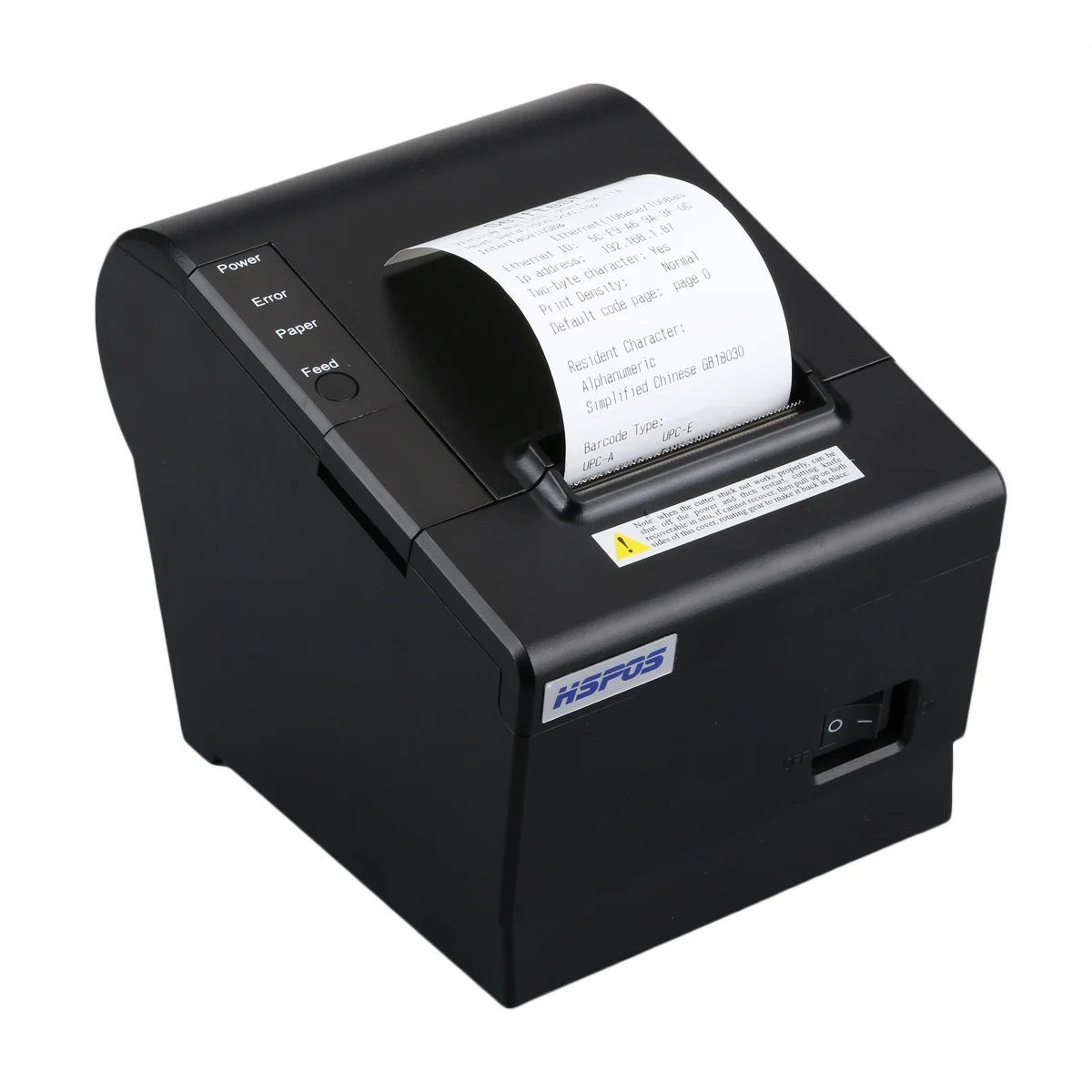 

Thermal pos receipt printer pos58 hspos brand with auto cutter K58CU