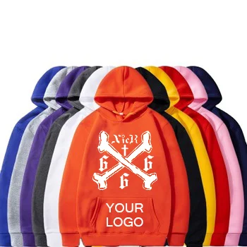 

Custom Printing Logo Oversized Blank Cotton Plain Mens Crewneck Sweatshirt Pullover Hoodies, Color1-color5