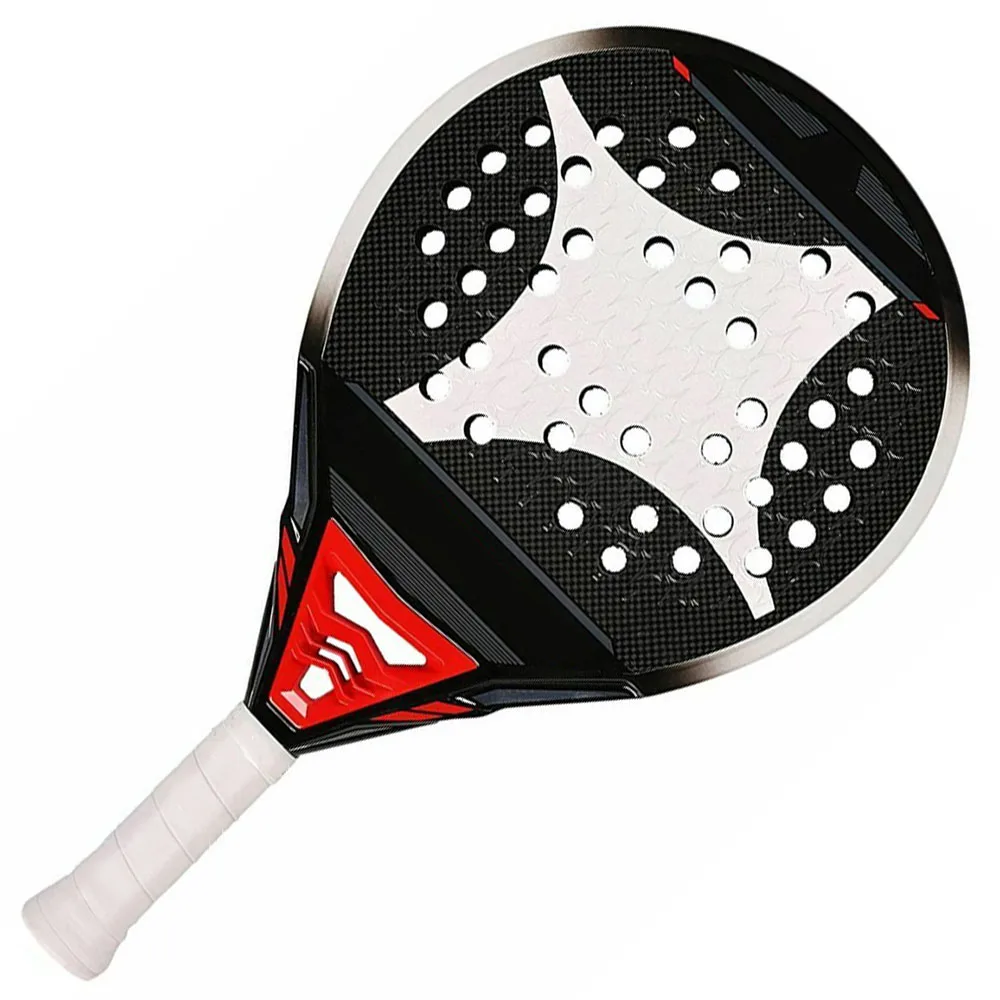 

Egypt Best Selling Oem Professional White Custom Protection Frame Bullpadel 3k 18k Carbon Fiber Diamond Padel Tennis Rackets, Customized color