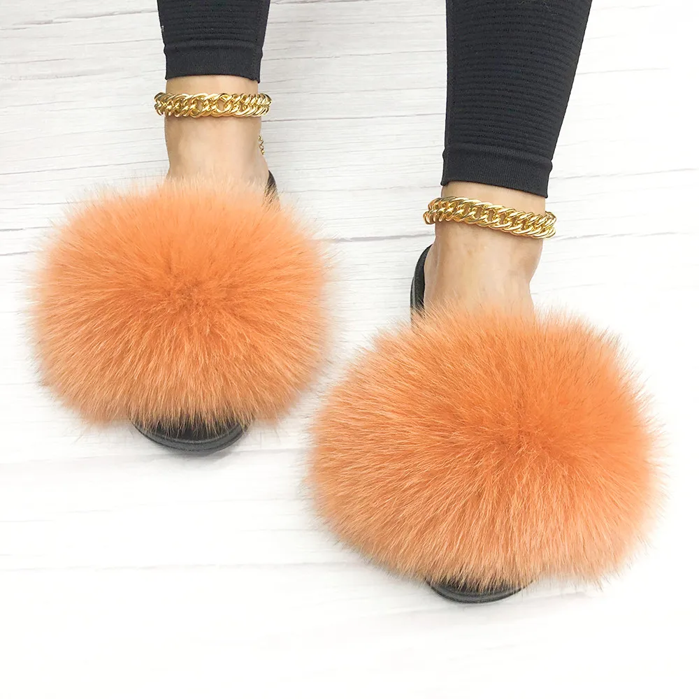 

Factory wholesalefashion fur slippersfur ball slippersbaby fur slides, Customer's request