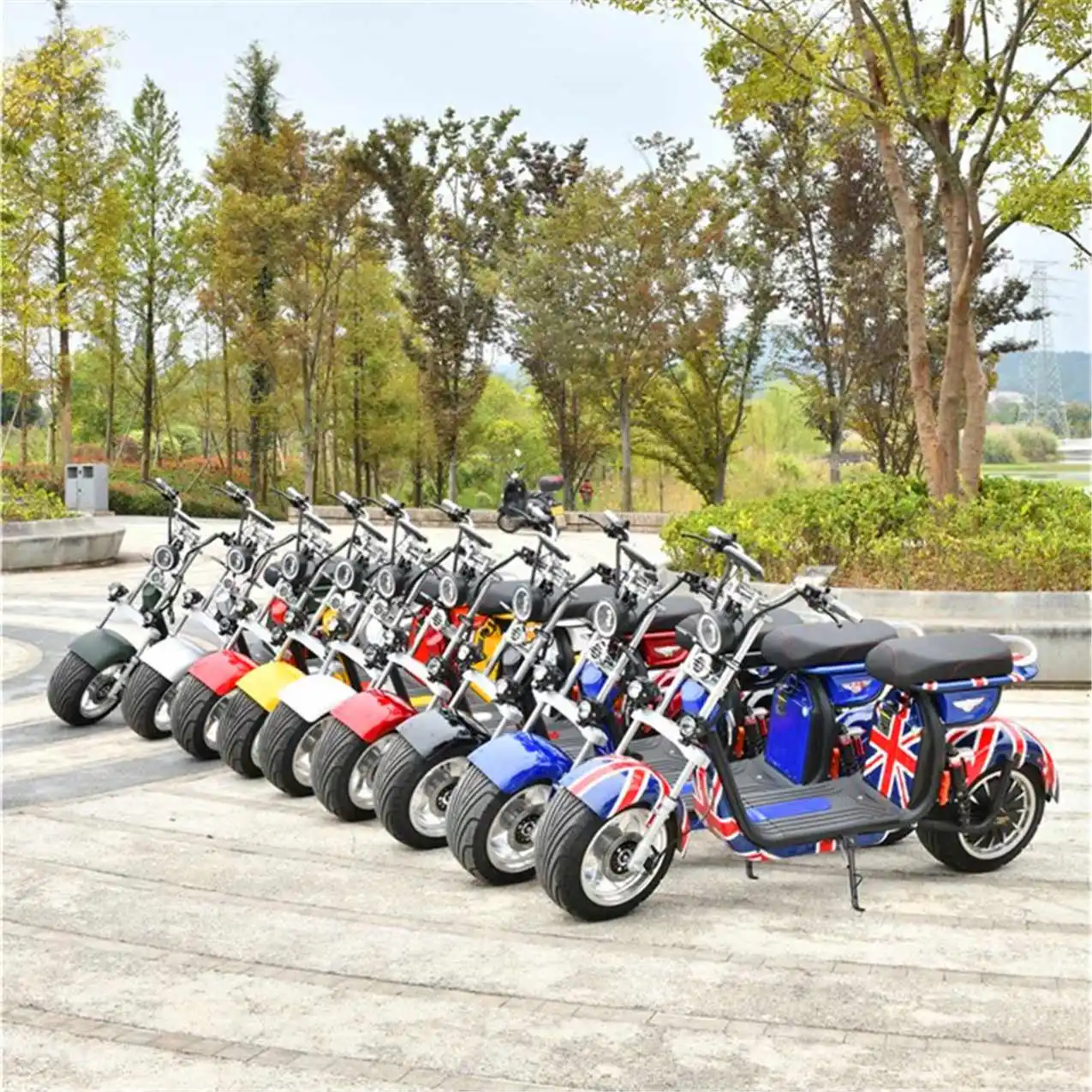 

2022 Chopper Model M8 China Factory 3000W New Design 30AH Electric Scooters Citycoco Adult Two Wheel