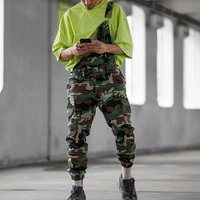 

Fashion Camouflage Printed Multiple Pockets Jumpsuit For Men