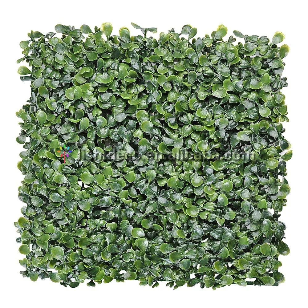 

Cheap artificial boxwood panel hedge mat fence vertical green wall panel artificial plant wall