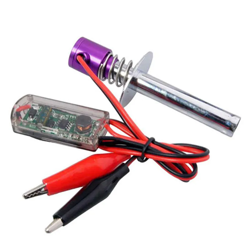 

Electric candles Glow Plug Starter Igniter for Buggy Truck RC Model Car Baja Boat Plane Helicopter HSP 94122 94188