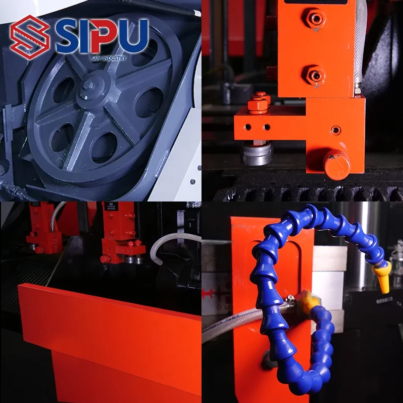 
High Productivity Auto horizontal band saw cutting machine Max.Cutting Capacity 330mm automatic machine for bandsaw 