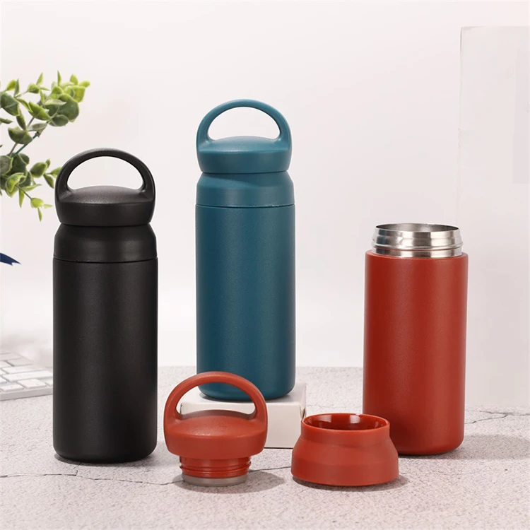 

New Wholesale Fashion Stainless Steel Creative Gift Vacuum Cups Customized Office Water Double Walled Insulated Water Thermos, White/black/blue/red/gray