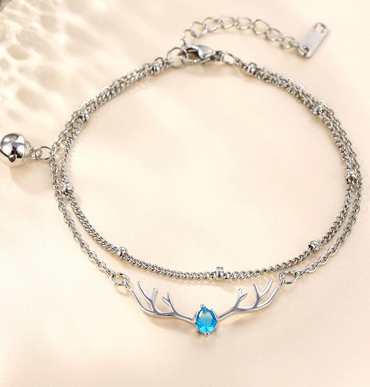 

designer TRENDY fashion Simplicity Europe and America style blinged rhinestone anklet, Sliver