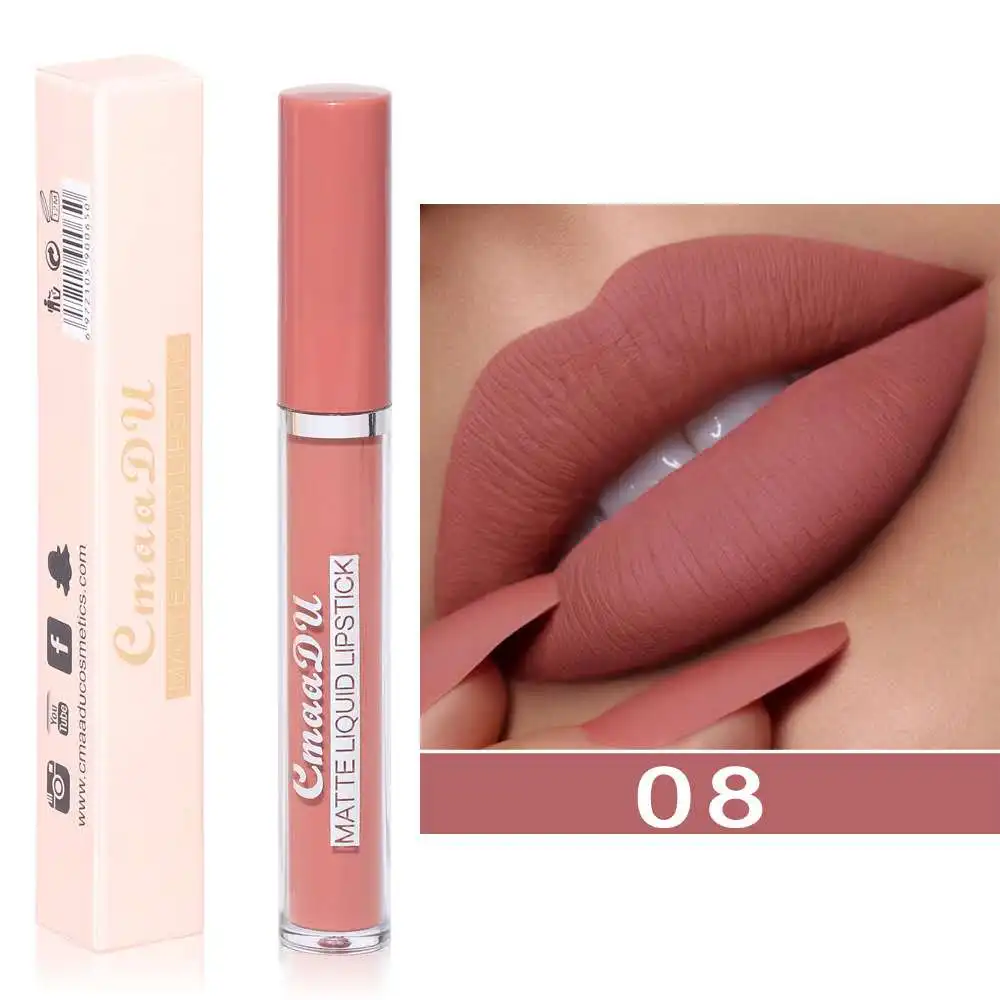 

Private label 10 color matte long lasting liquid lipstick lip glaze