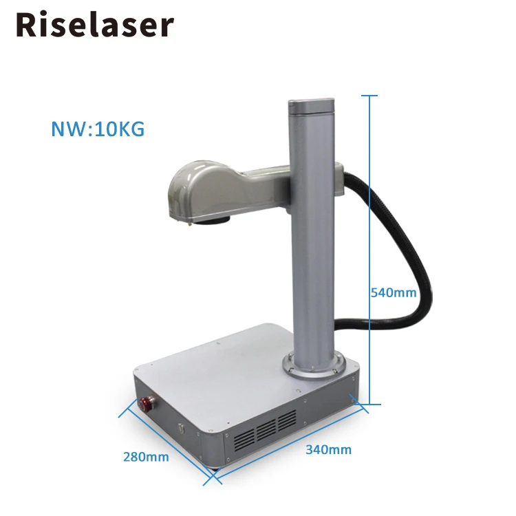 

Desktop Laser Marker 20W Mini Portable Jewelry Metal Fiber Laser Marking Engraving Printing Machine