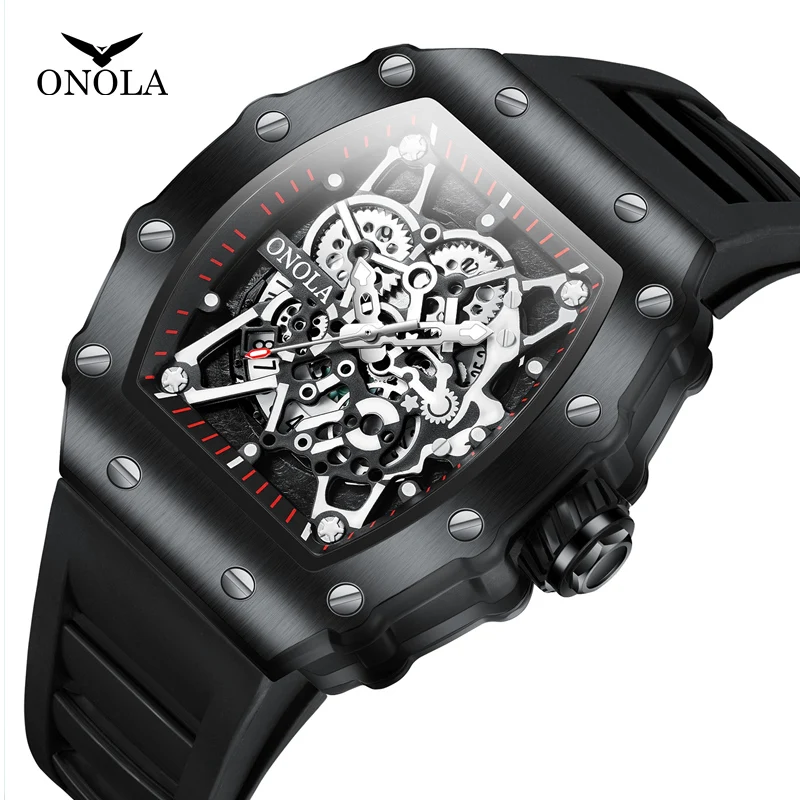 

ONOLA 3827 New Custom Watches Luxury Fashion Mens Watches Oem Waterproof Sport Wristwatch Montre Homme