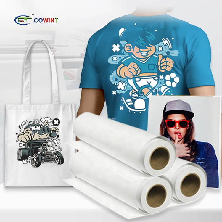 

Cowint a3 heat transfer inkjet printer 30cm 60cm clear PET transfer printing film roll for direct to film printing